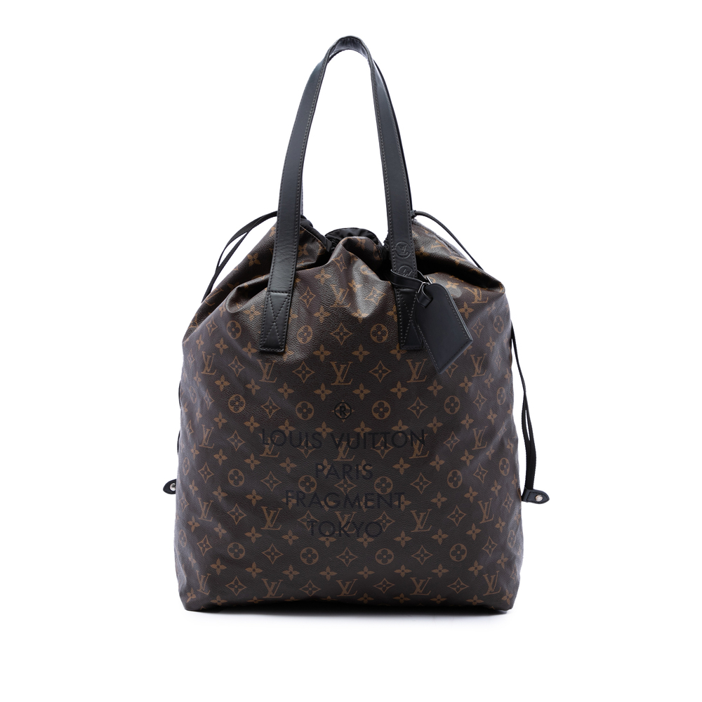 Pre-Loved Louis Vuitton Fragment Monogram Macassar Cabas Light Tote